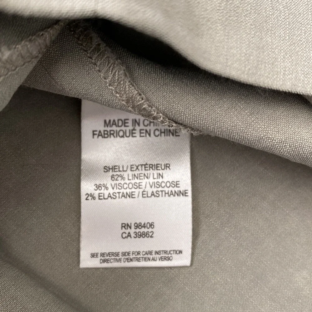 Theory Linen Blend Dress - Picture 5 of 8